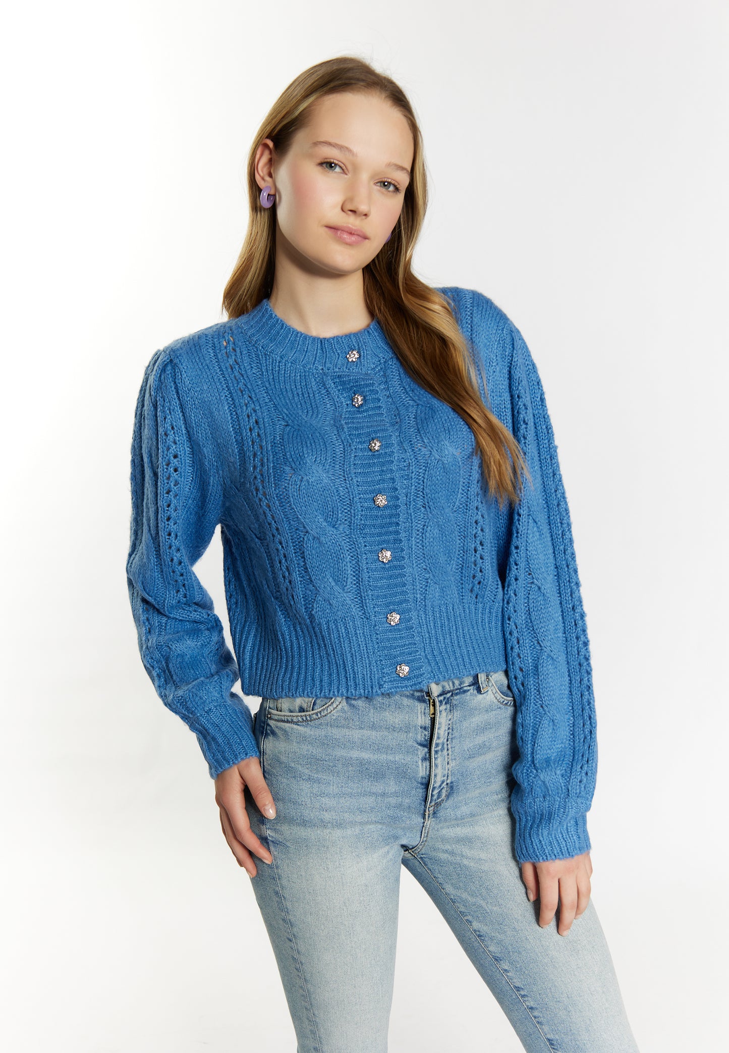 myMo women's knit cardigan