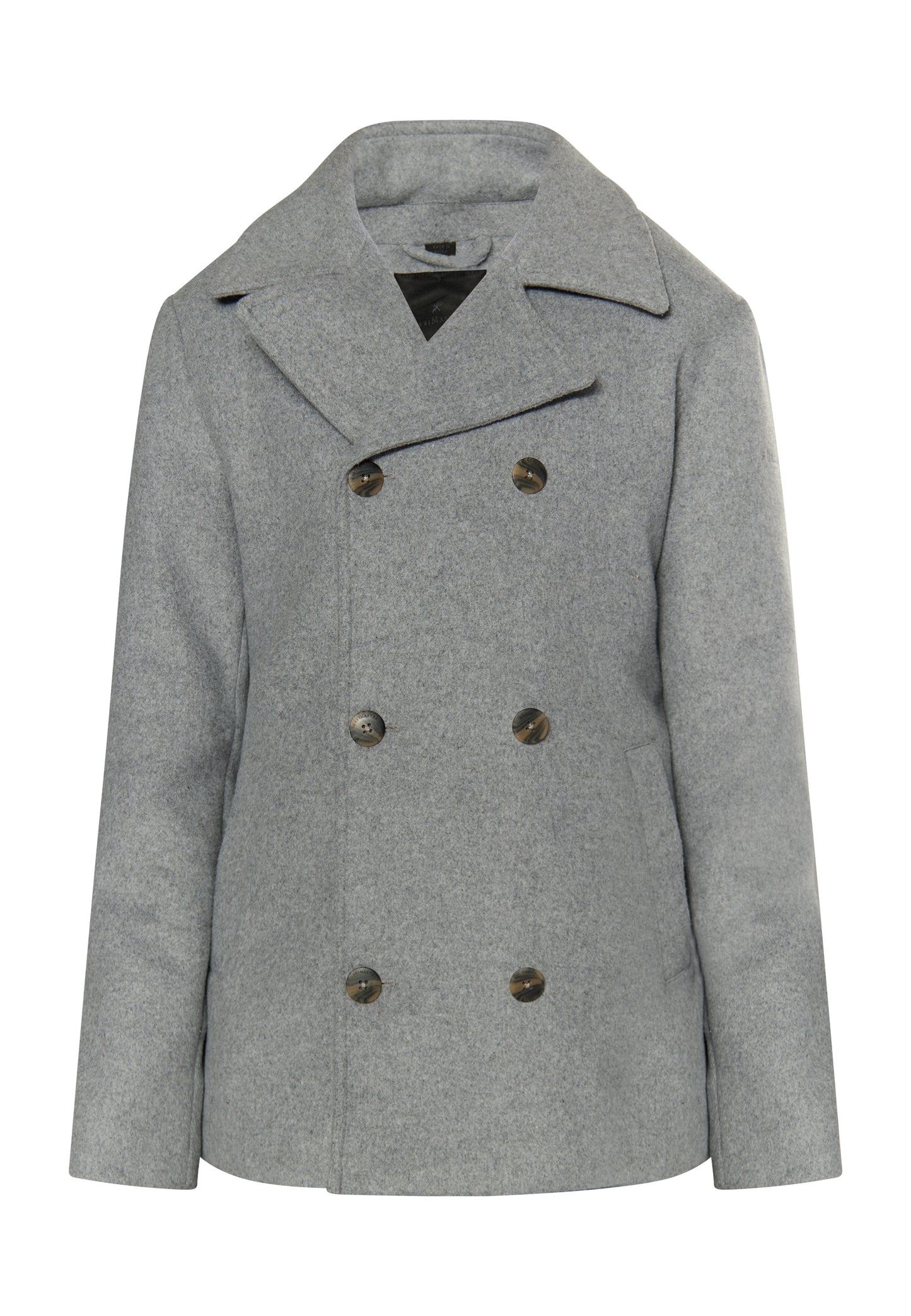 DreiMaster Klassik men's wool blend pea coat