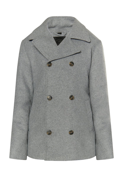 DreiMaster Klassik men's wool blend pea coat