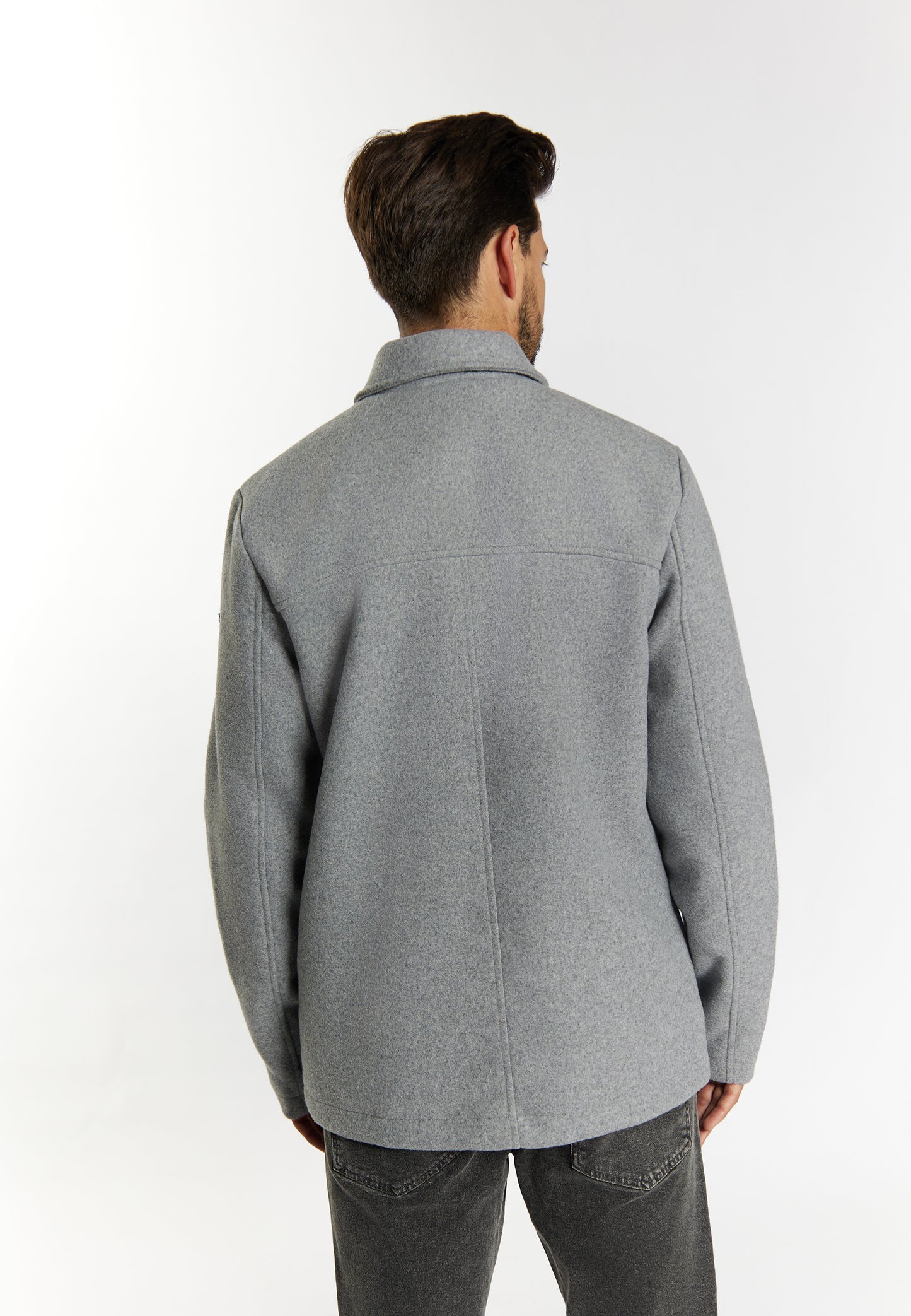 DreiMaster Vintage men's transitional jacket made from a wool blend