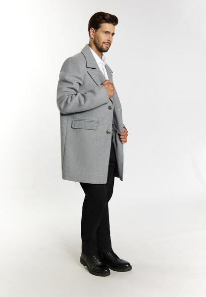 DreiMaster Klassik men's transitional coat made of wool blend