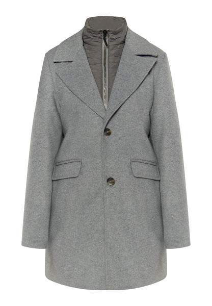 DreiMaster Klassik men's transitional coat made of wool blend