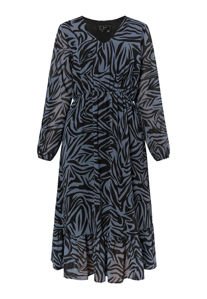faina women's faina dress zebra print