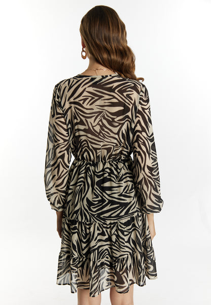 faina damska sukienka wz�r zebra