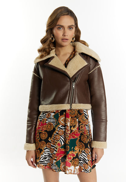 faina women's leather jacket
