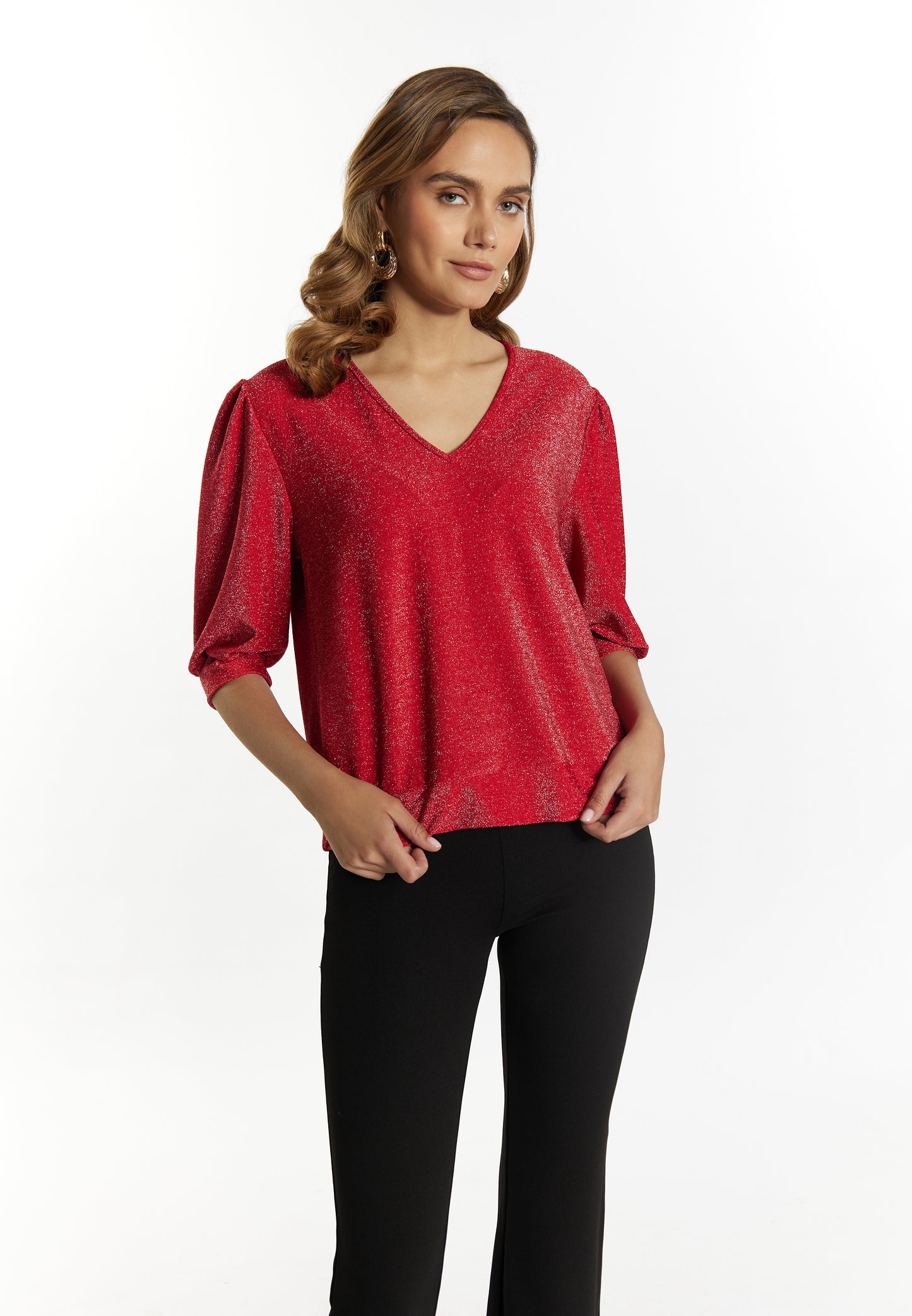 faina women's glitter shirt
