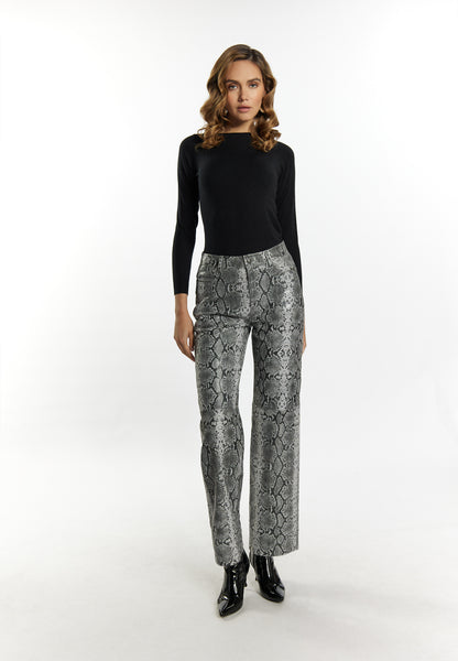 faina women's leather pants