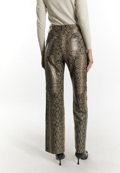 faina women's leather pants