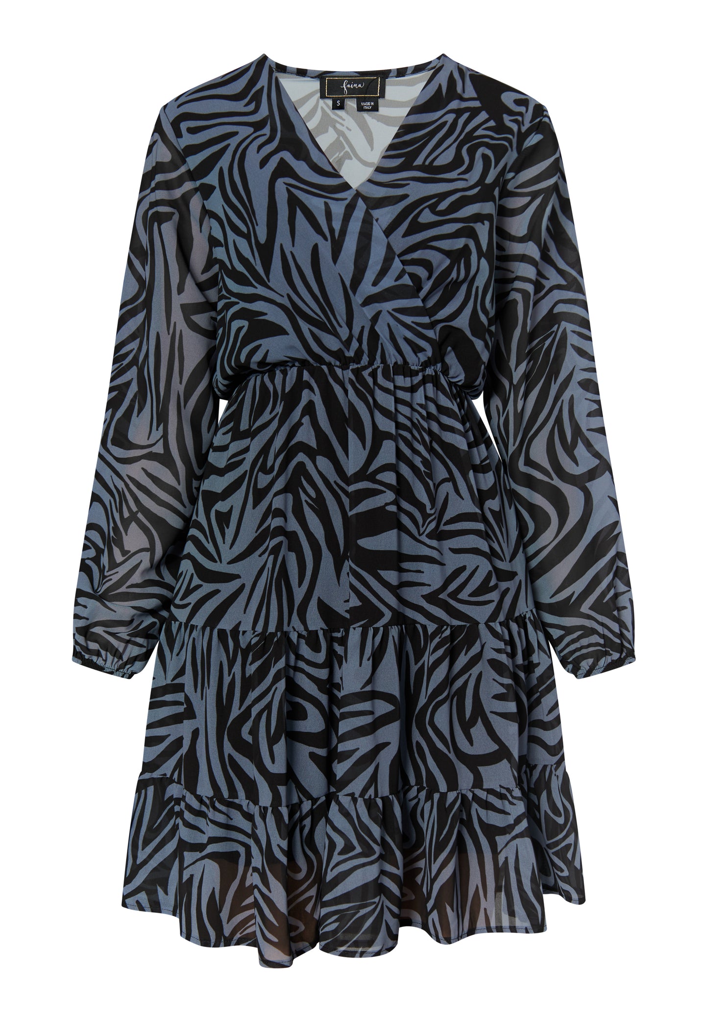 faina damska sukienka wz�r zebra