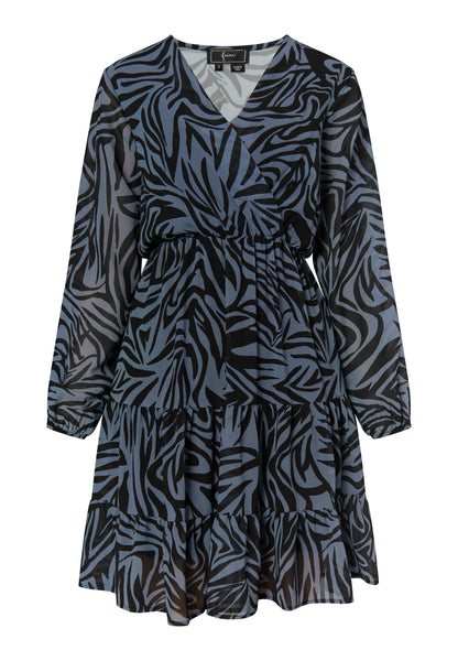 faina damska sukienka wz�r zebra