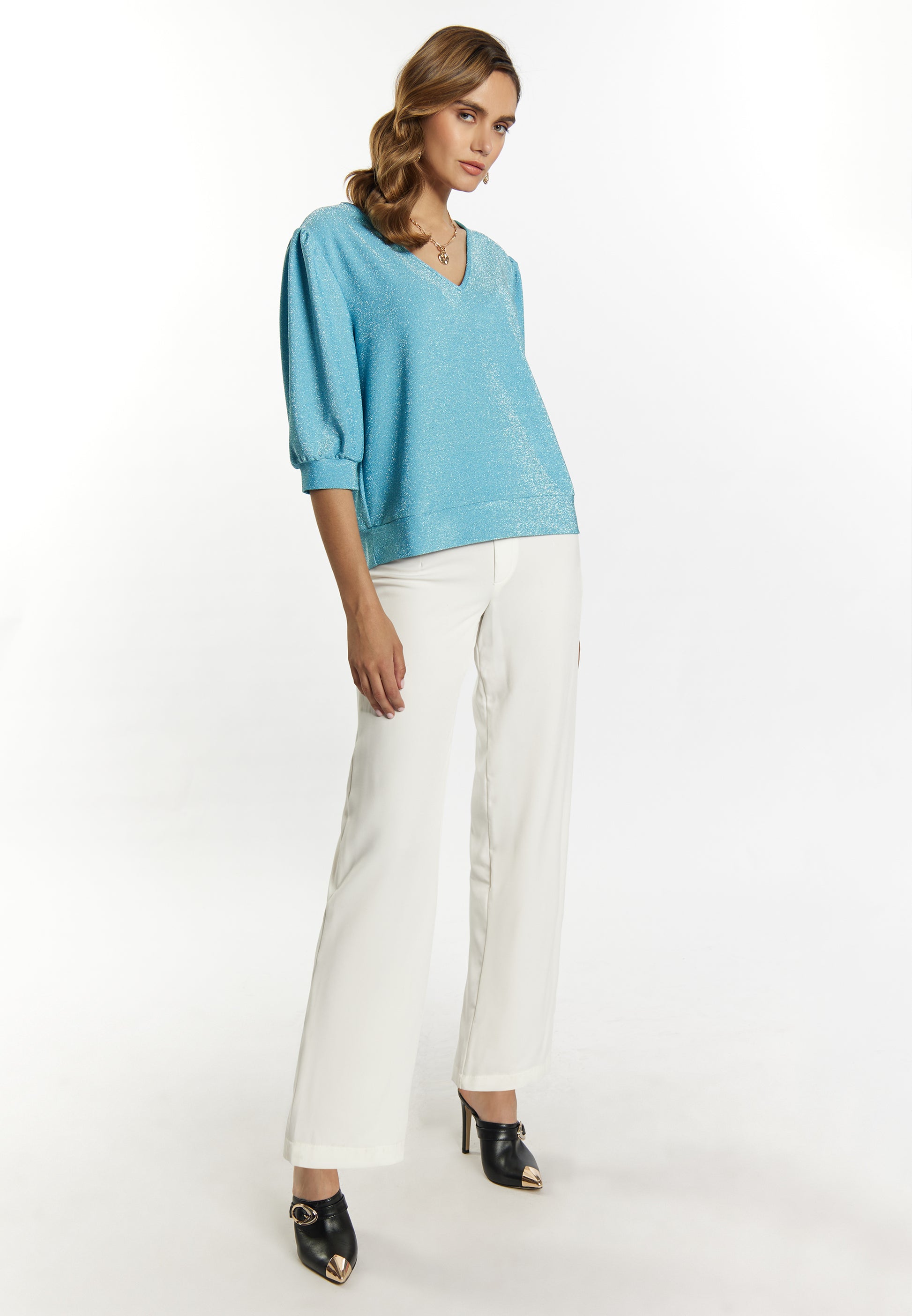 faina women's glitter shirt