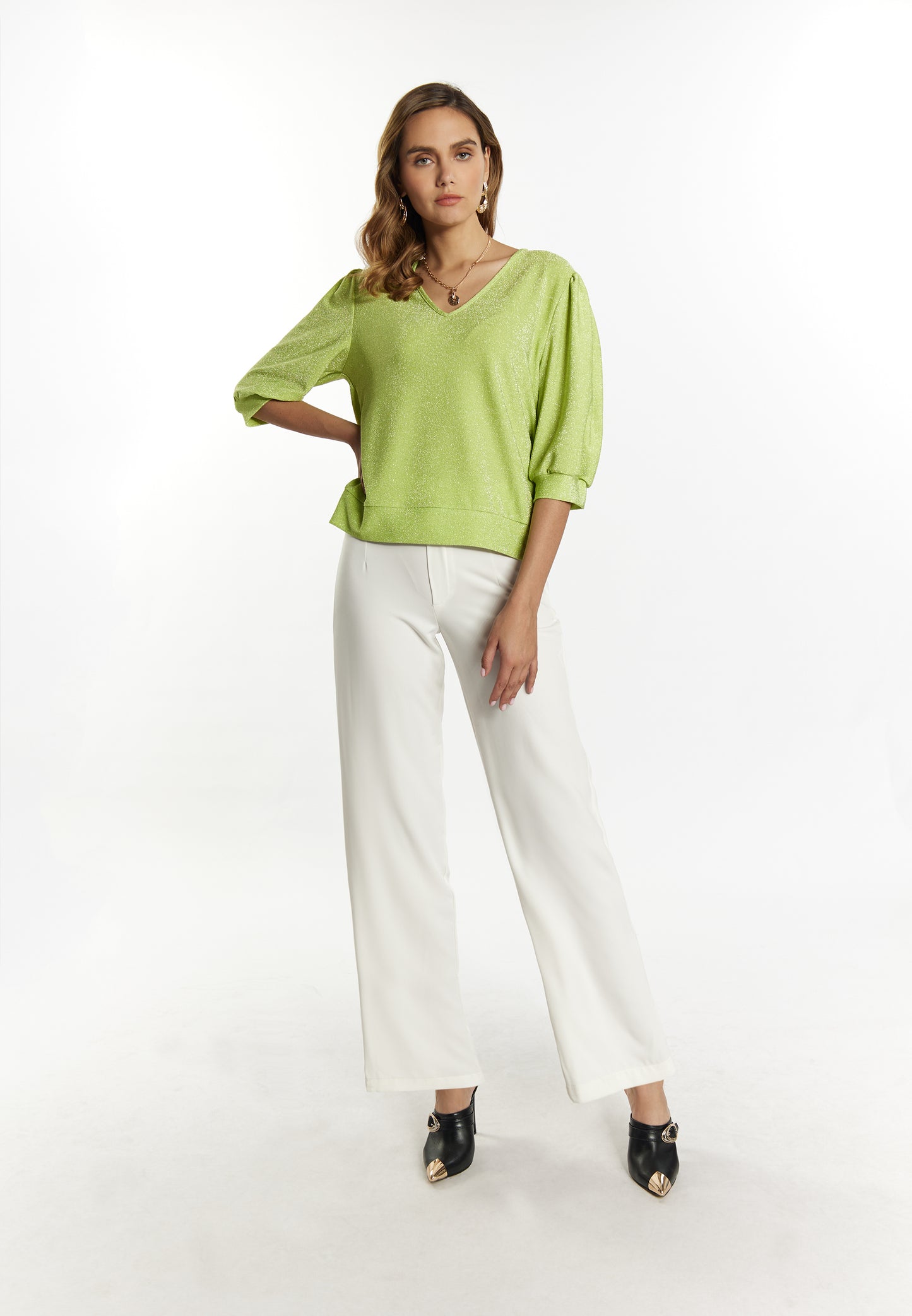 faina women's glitter shirt