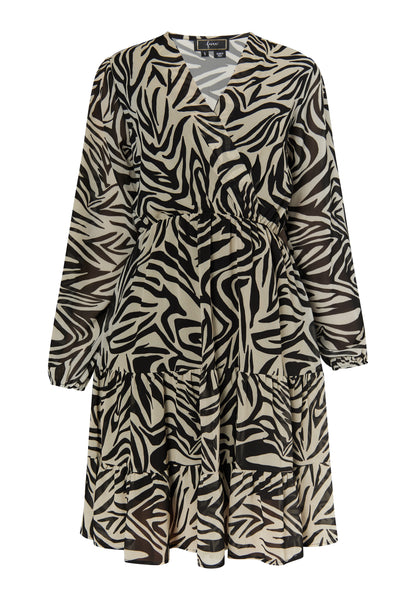 faina damska sukienka wz�r zebra