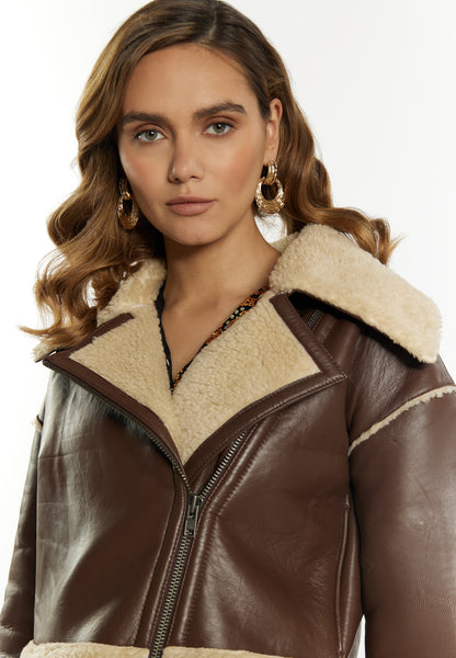 faina women's leather jacket