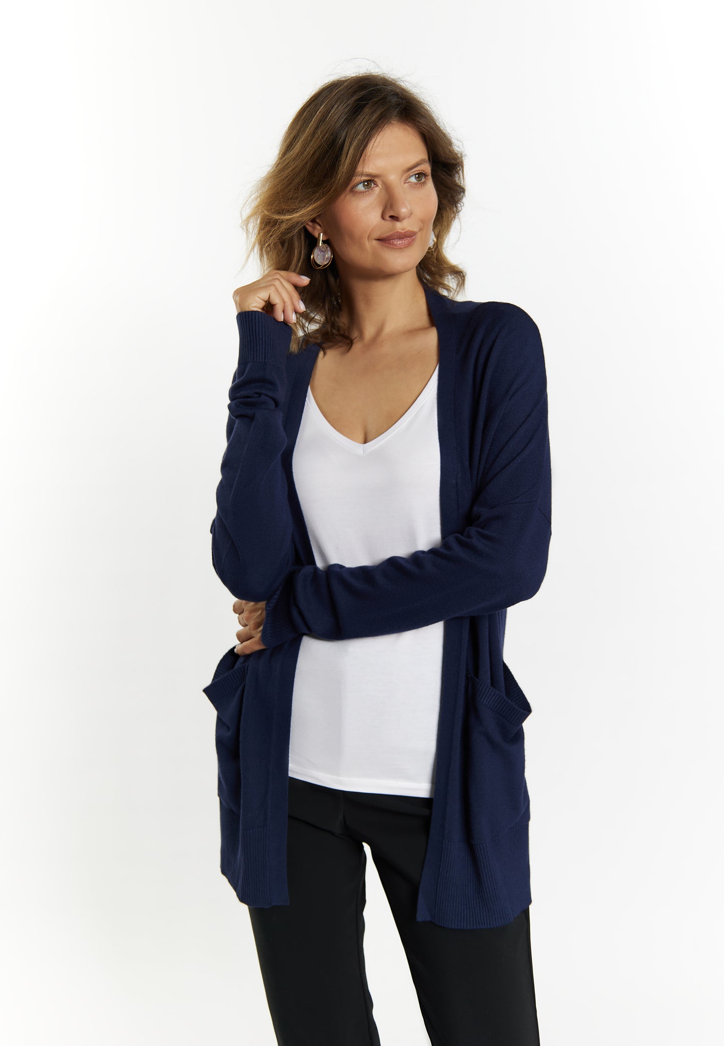 usha BLACK LABEL women's knit cardigan