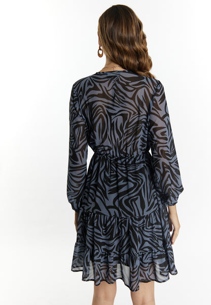 faina damska sukienka wz�r zebra