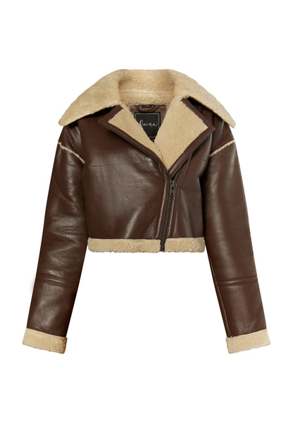 faina women's leather jacket