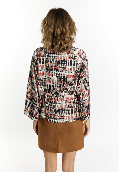usha FESTIVAL women's wrap blouse