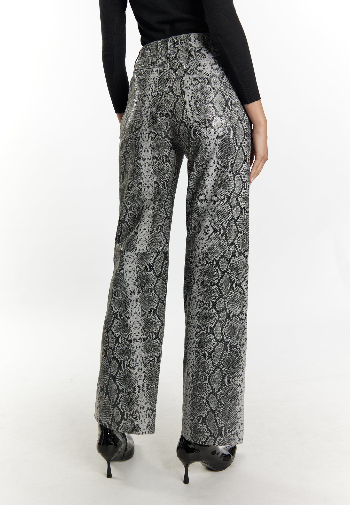 faina women's leather pants