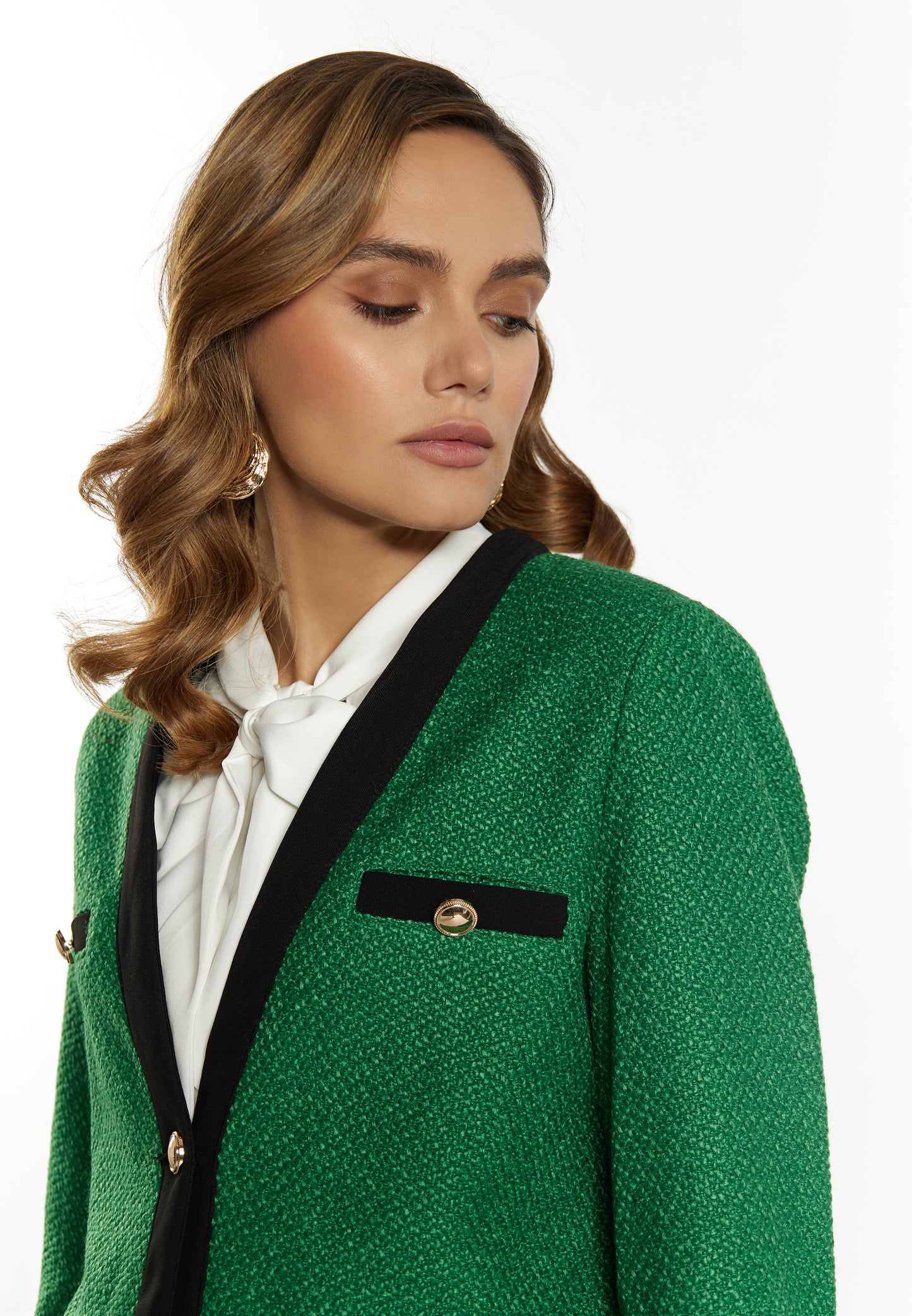 faina women's boucle blazer
