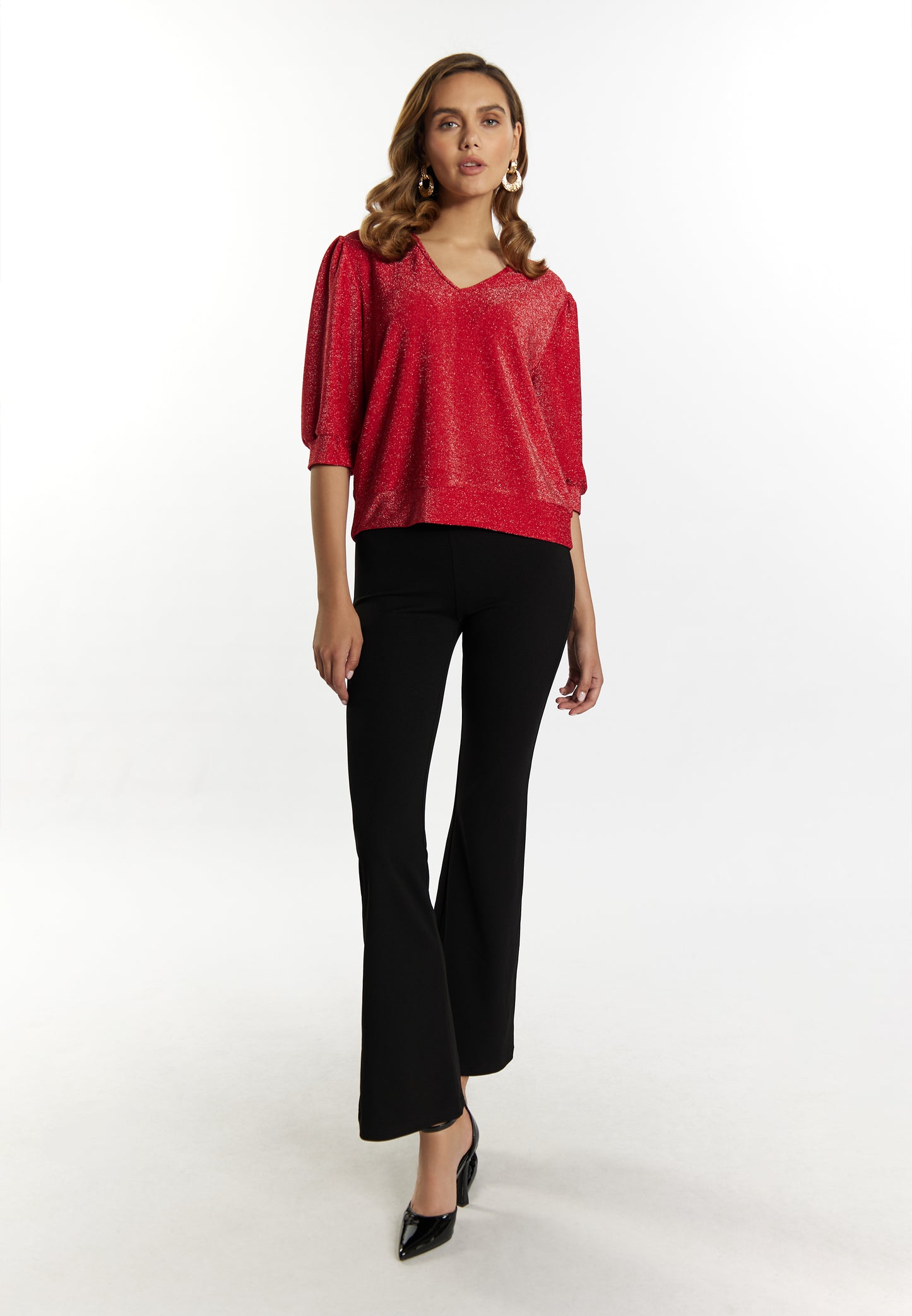 faina women's glitter shirt