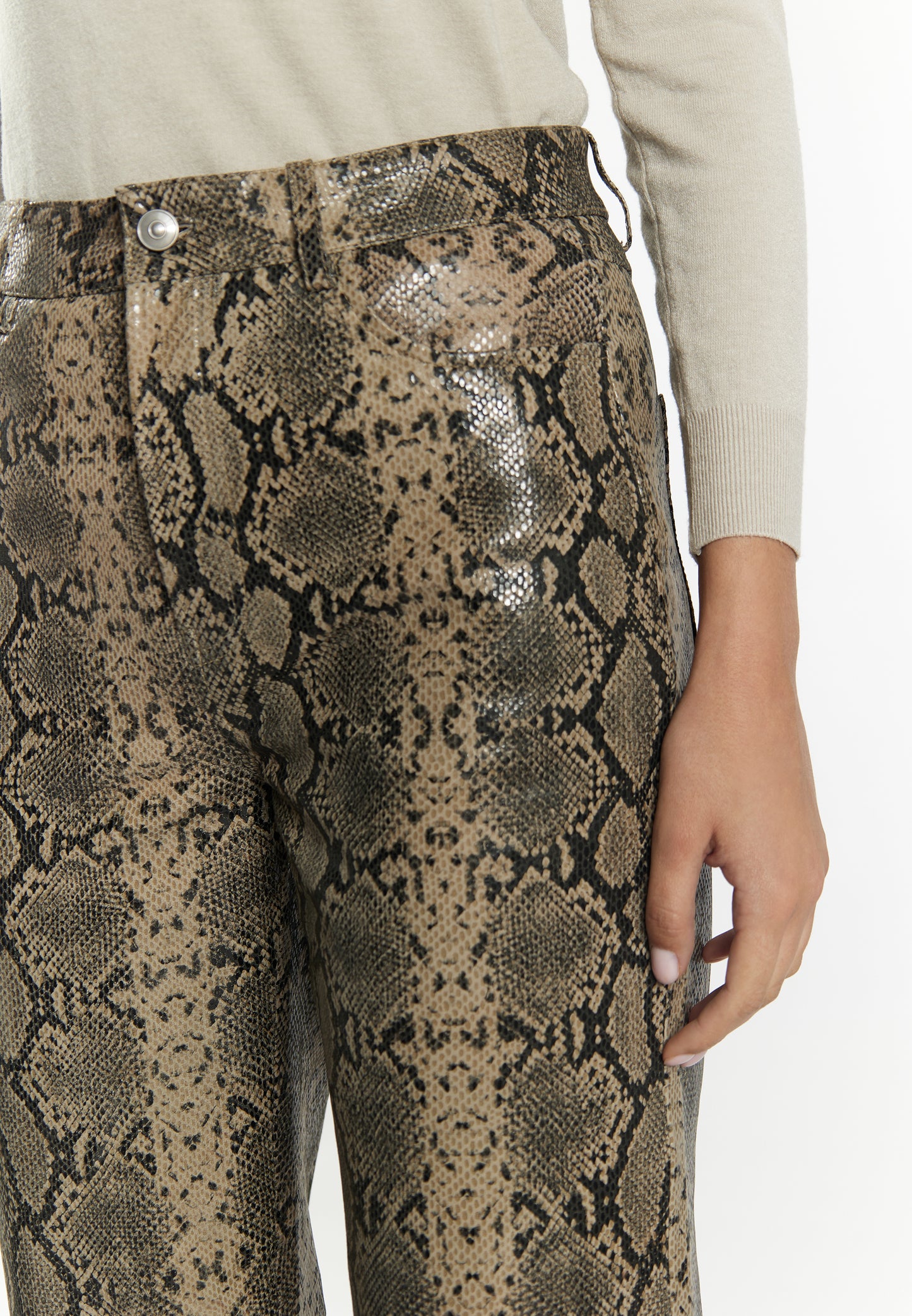 faina women's leather pants