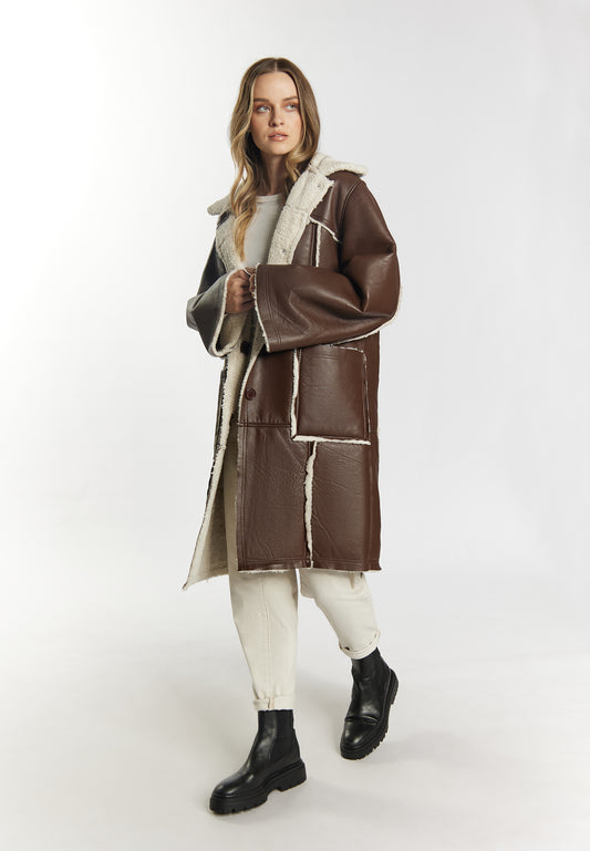 DreiMaster Vintage women's lamb Nappa coat