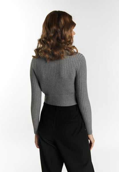 faina women's sweater with rhinestone