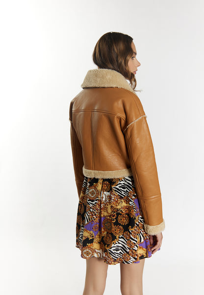 faina women's leather jacket