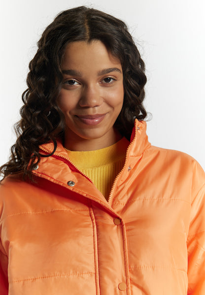 myMo women's lightly quilted bomber jacket