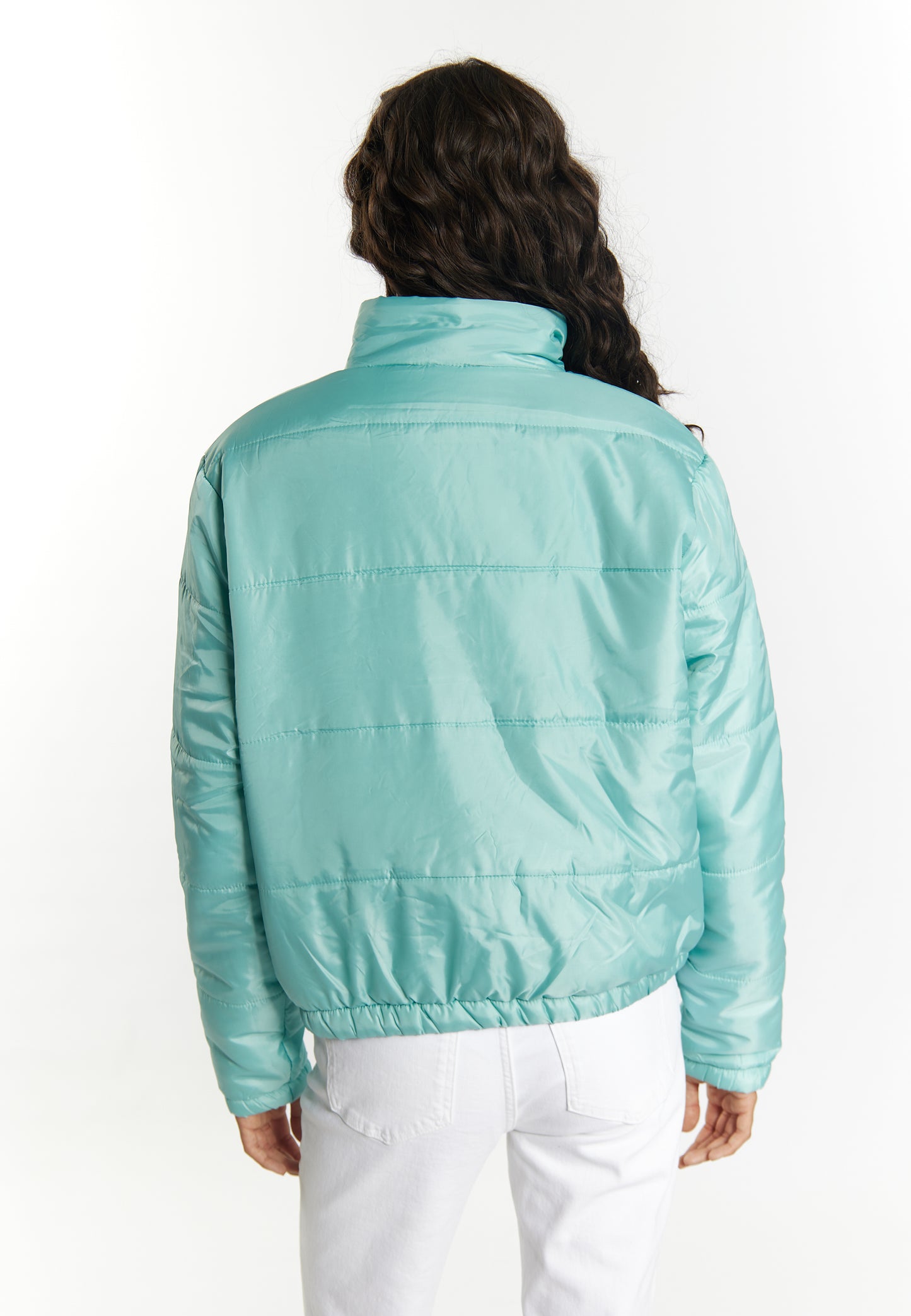 myMo women's lightly quilted bomber jacket