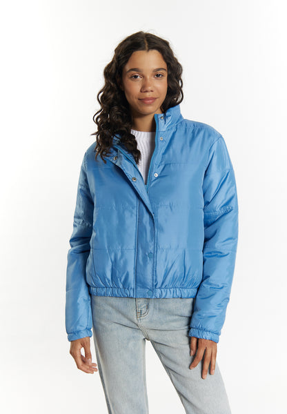 myMo women's lightly quilted bomber jacket