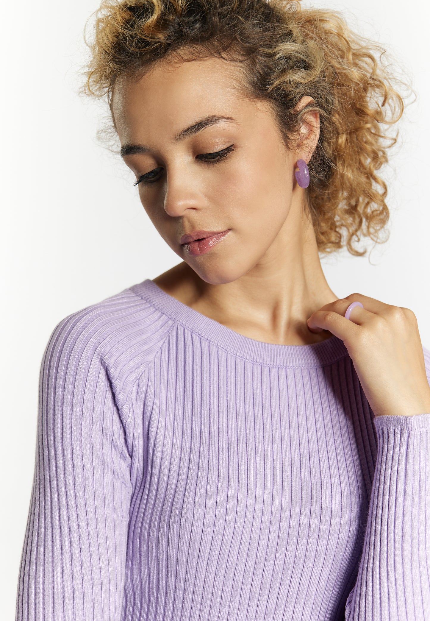 myMo at night women's backless sweater