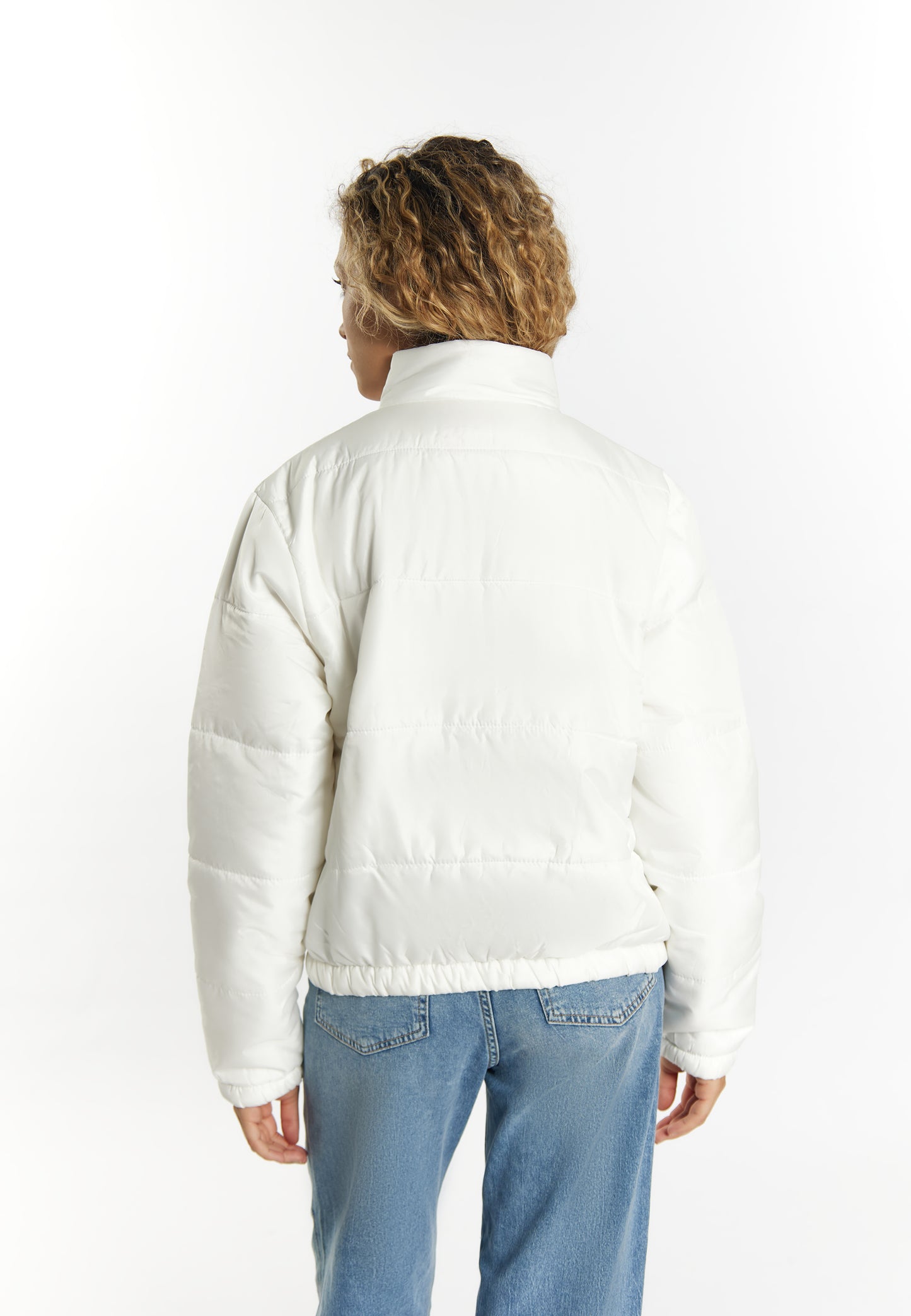 myMo women's lightly quilted bomber jacket