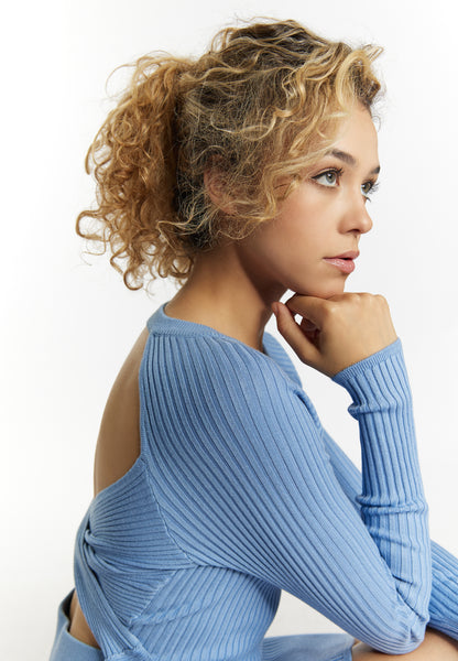 myMo at night women's backless sweater