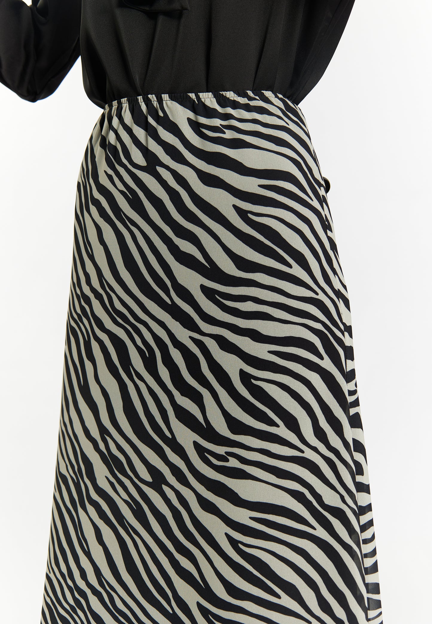 faina damska spódnica zebra print