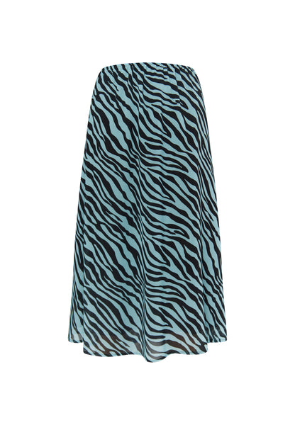 faina damska spódnica zebra print