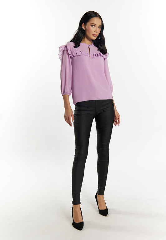 faina women's ruffle blouse