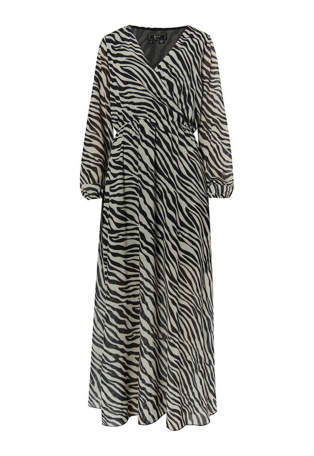 faina Women's Zebra Print Dress