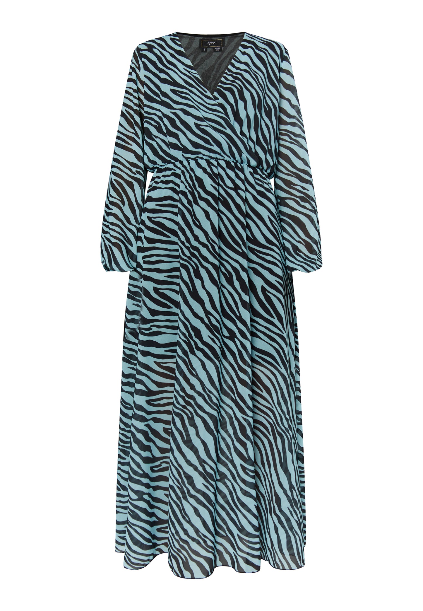 faina women's faina dress zebra print
