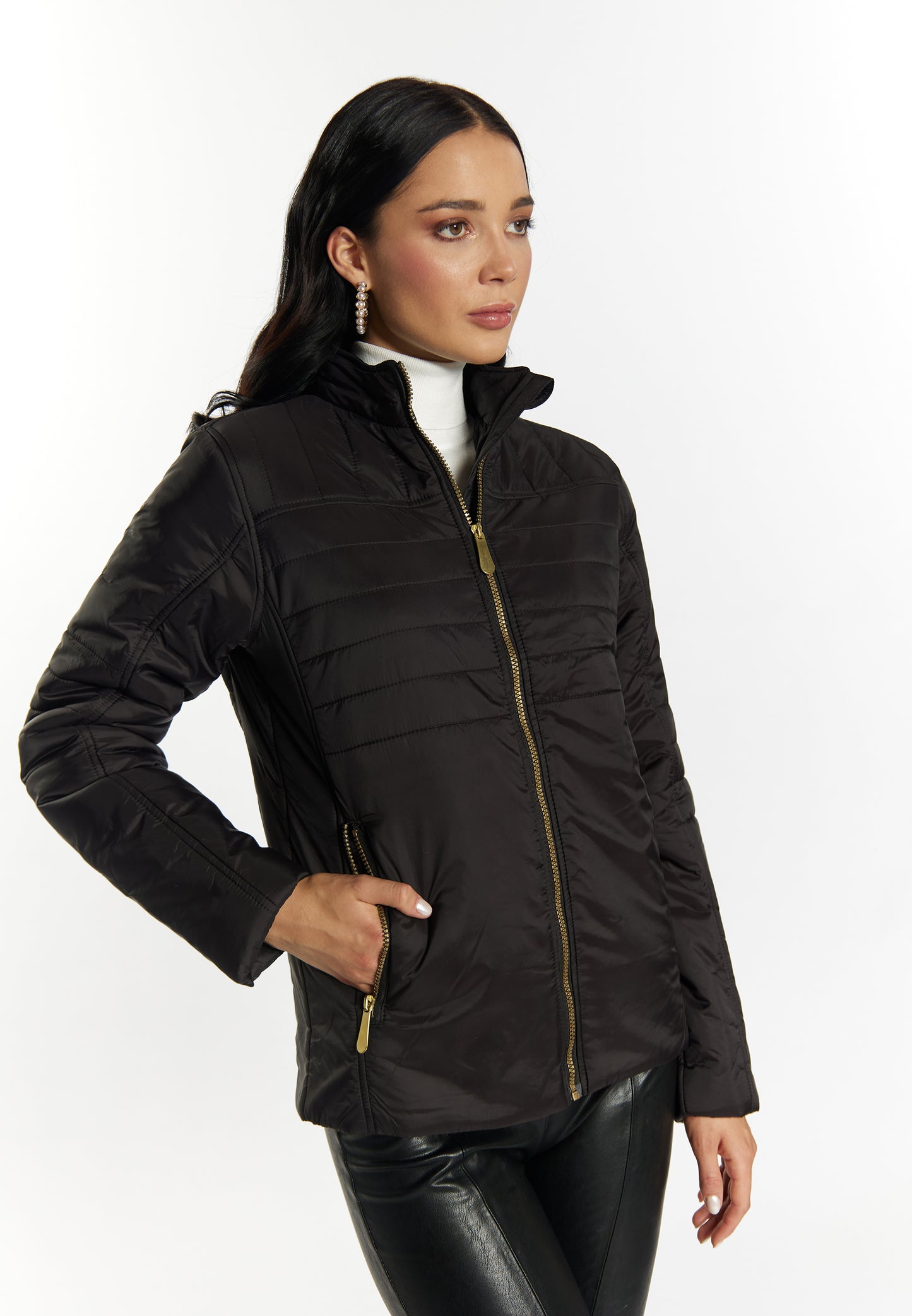faina women's lightweight quilted jacket