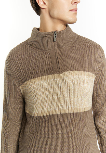 Mo men's chunky knit sweater