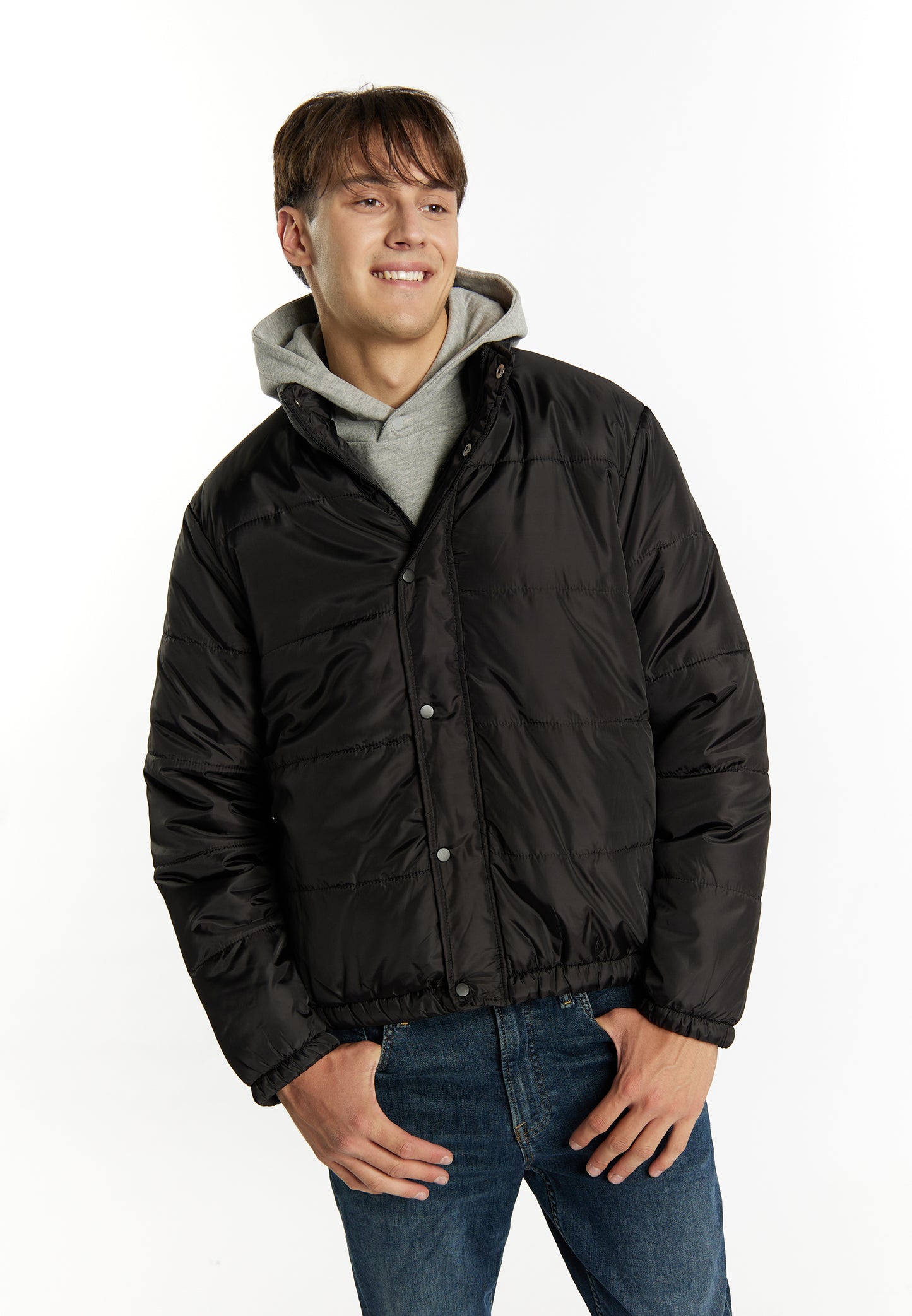Mo men's lilightweight quilted jacket