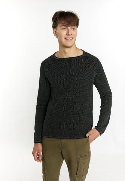 Mo men's knit sweater