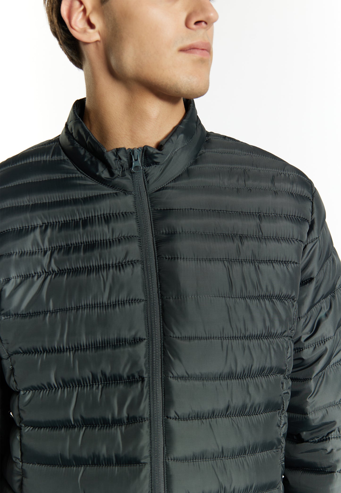 Mo men's lilightweight quilted jacket