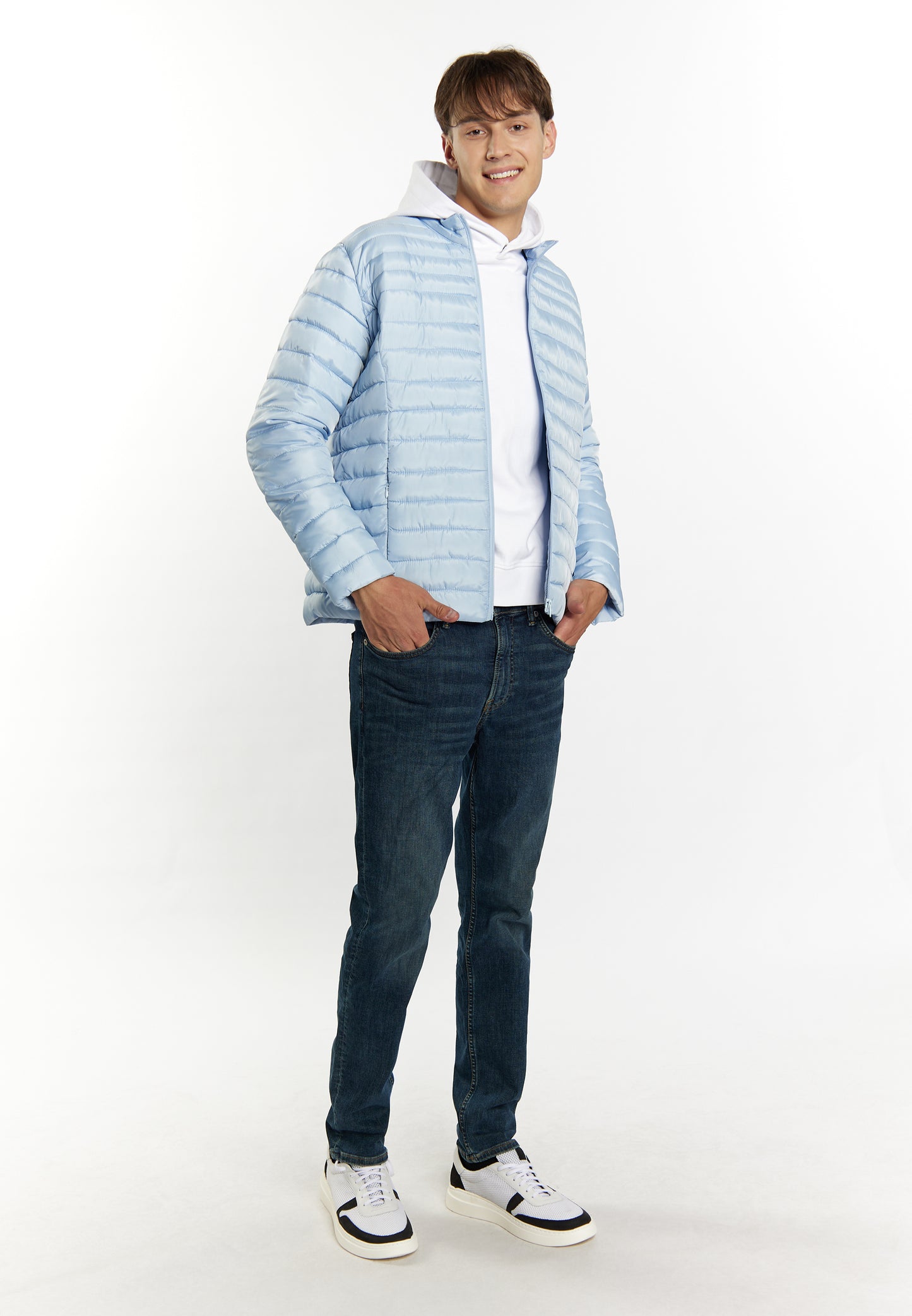 Mo men's lilightweight quilted jacket