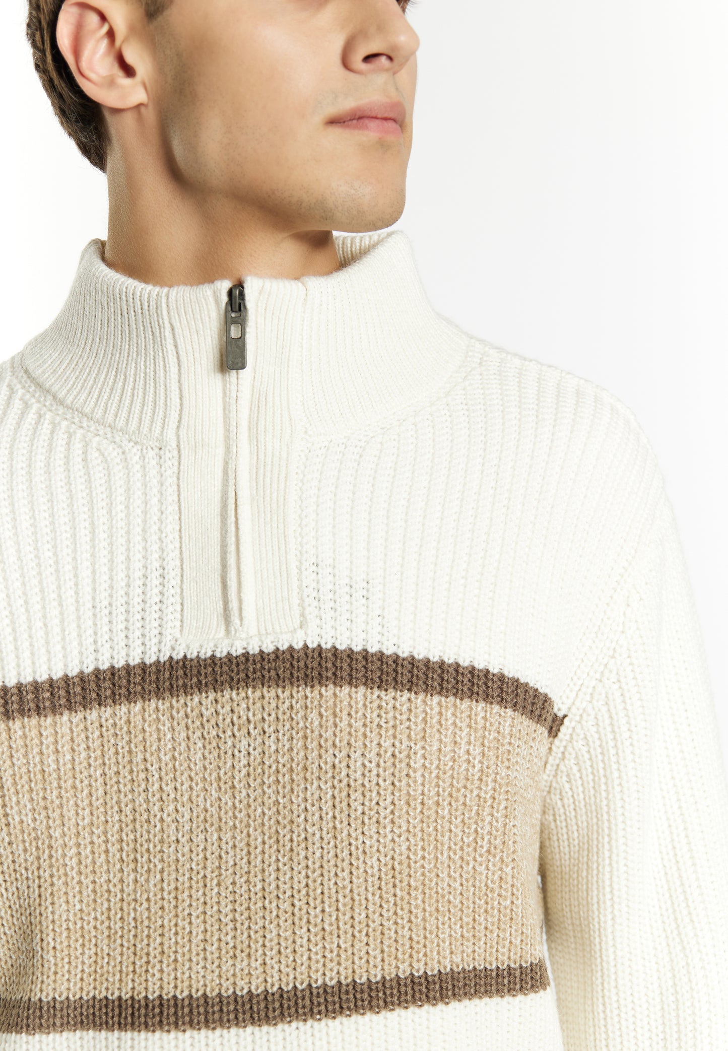 Mo men's chunky knit sweater