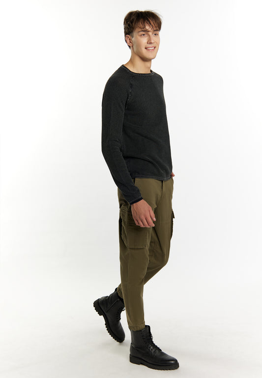 Mo men's knit sweater