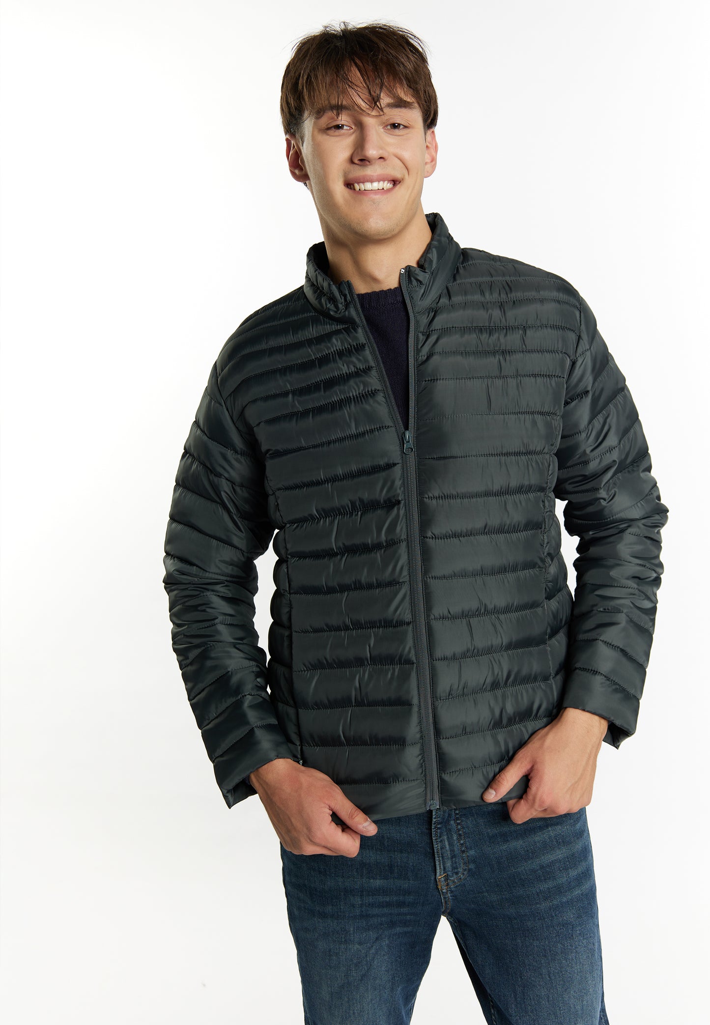 Mo men's lilightweight quilted jacket