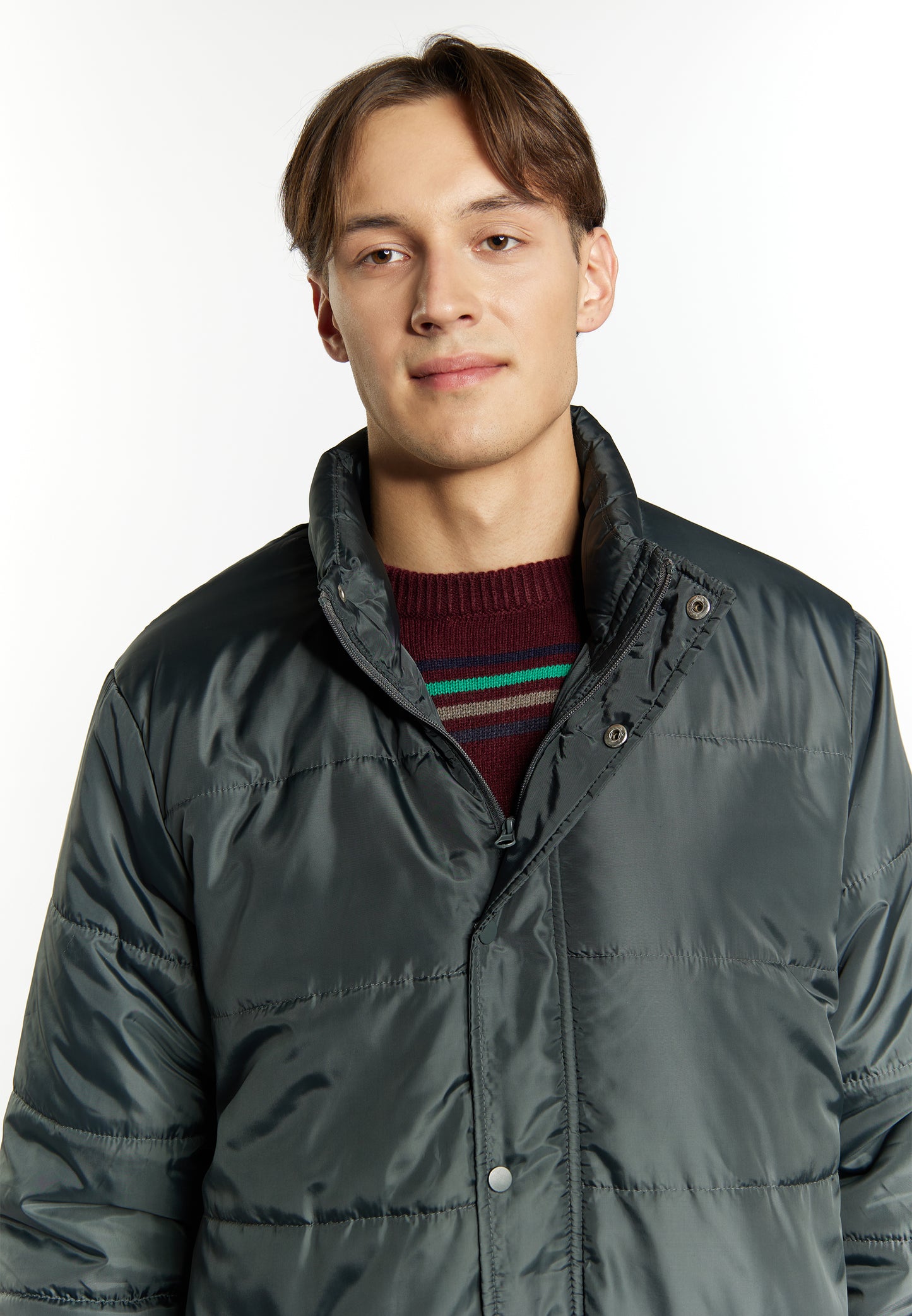 Mo men's lilightweight quilted jacket